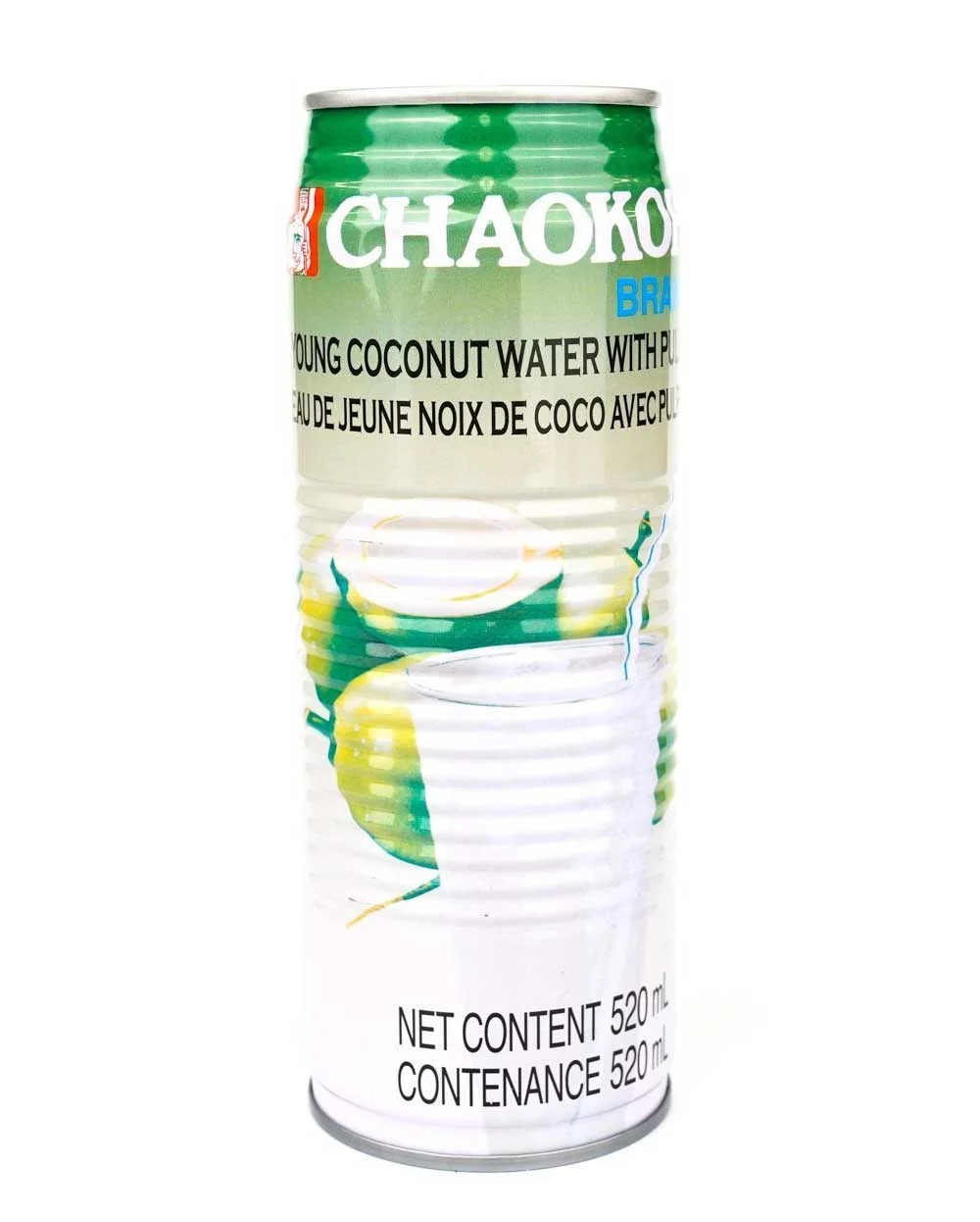 Chaokoh Chaokoh Young coconut water with pulp 520ml 520ml